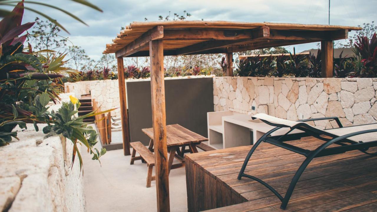 Vida Jungle Apart 1 With Special Fee To Access Hotel Bardo Tulum Bagian luar foto